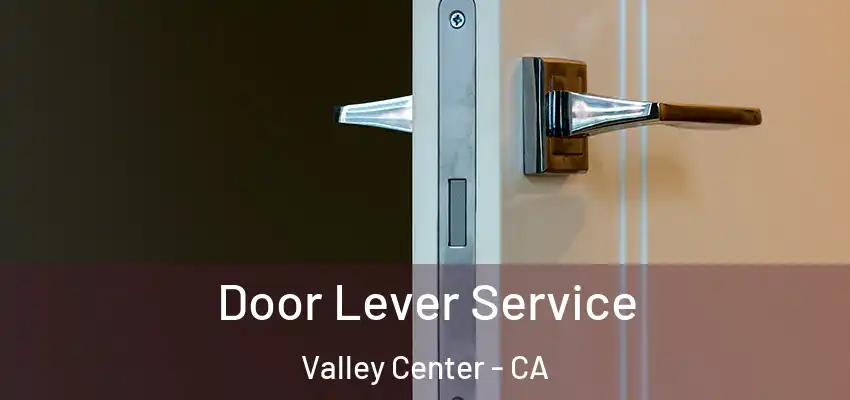Door Lever Service Valley Center - CA